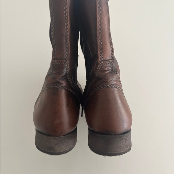 Steve Madden lace up boots - combat boots with a size zipper - Picture 5 of 11